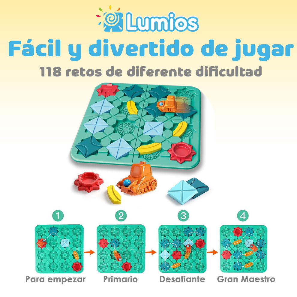 PUZZLE COCHE MONTESSORI LUMIOS®