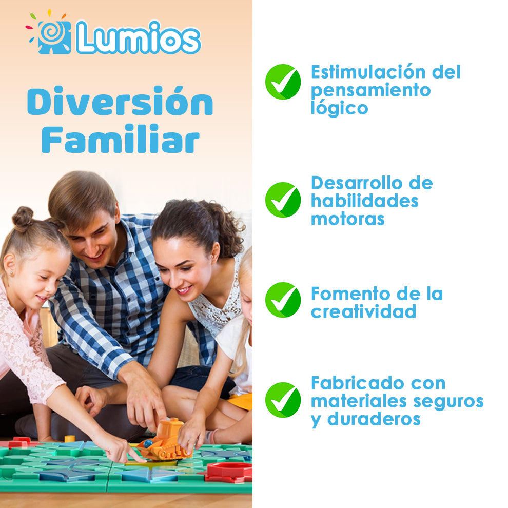 PUZZLE COCHE MONTESSORI LUMIOS®